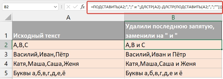 Удалить последнее вхождение символа и заменить