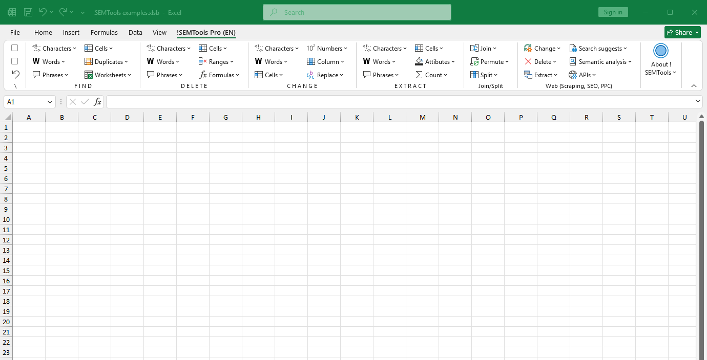 Getting YouTube search suggestions on your Excel sheet